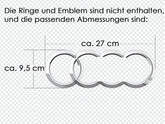 Kühlergrill Wabengrill Grill Schwarz für Audi TT 8J TTS S Line 2006-2014 fg138